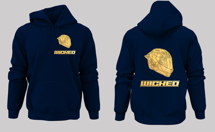 Wicked Printed Hoodie (any color)